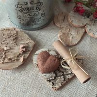 Gastgeschenke Hochzeit Birke Herz Personlaisierbar Birkenherzen 6cm Seedbombs