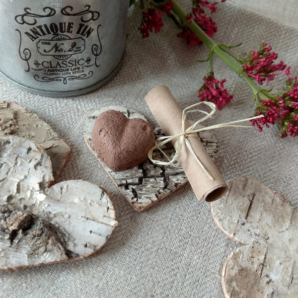 Gastgeschenke Hochzeit Vintage personalisiert seedbombs taufe giveaways idee kinder birkenherzen